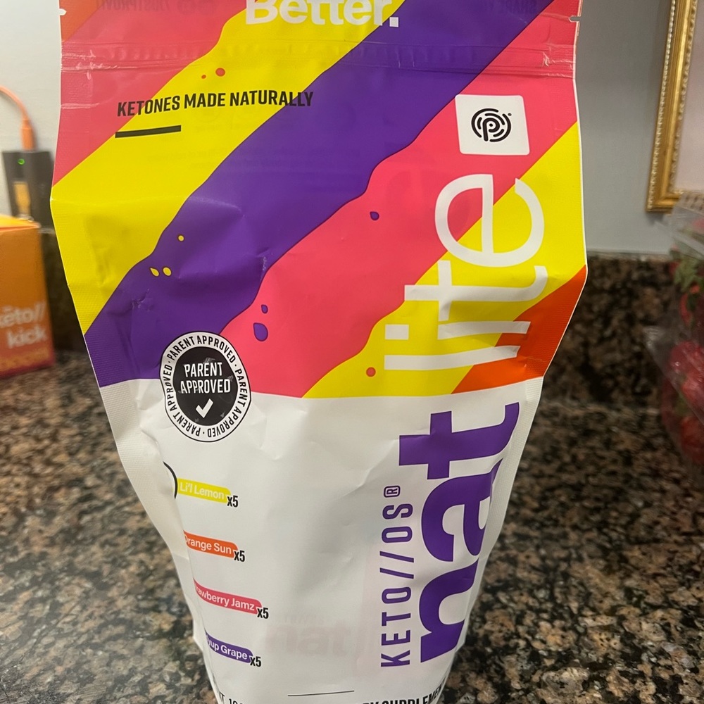 Prüvit KETO//OS NAT Lite Ketones 20 serving assorted exp 11/23 unopened